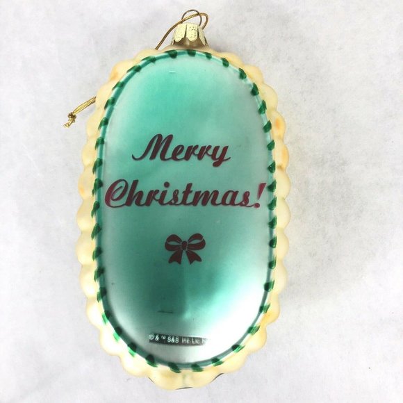 New Kurt Adler Raggedy Ann Christmas Tree Ornament Hand Crafted Glass In Box - Picture 7 of 7